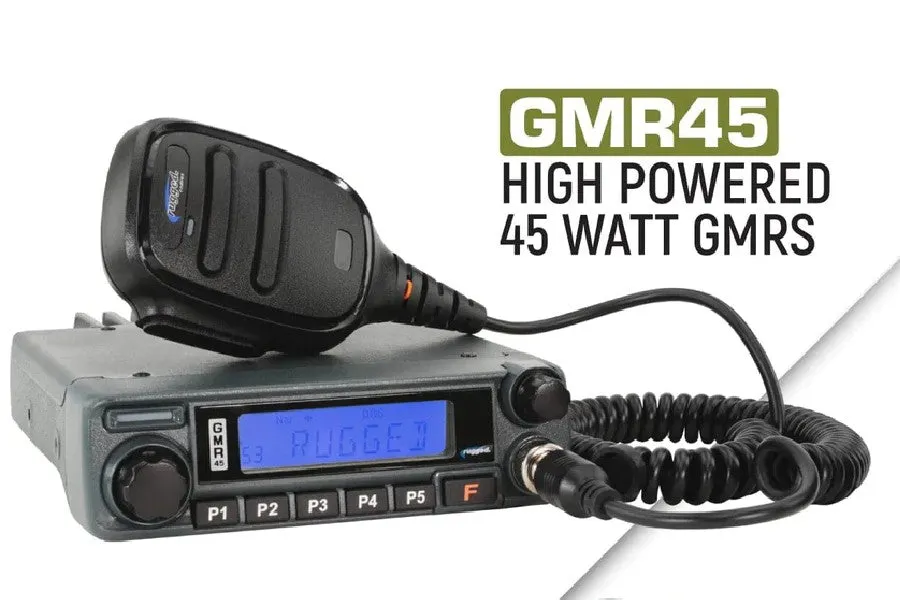 2007-21 Toyota Tundra Rugged Radios Two Way GMRS Mobile Radio Kit - 45 Watt