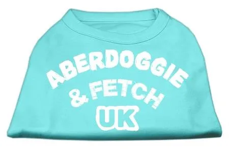 Aberdoggie UK Screenprint Shirts Aqua Med (12)