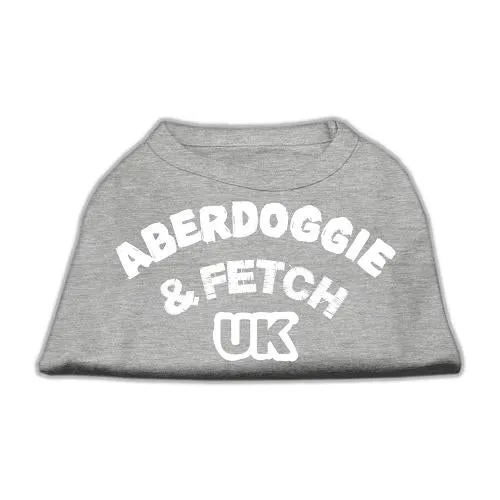 Aberdoggie UK Screenprint Shirts Grey XS (8)