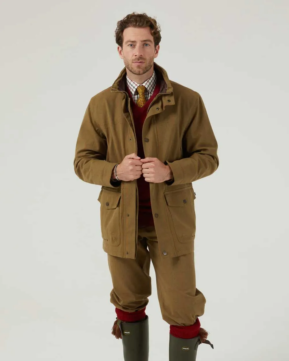 Alan Paine Mens Axford Waterproof Coat