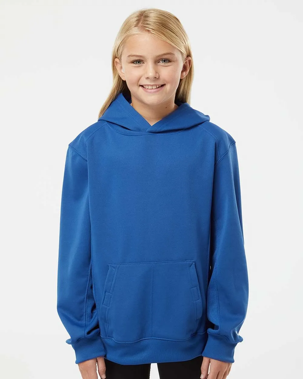 Badger Youth Performance Fleece Hooded Sweatshirt