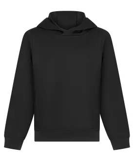 Black - Kids contrast team hoodie