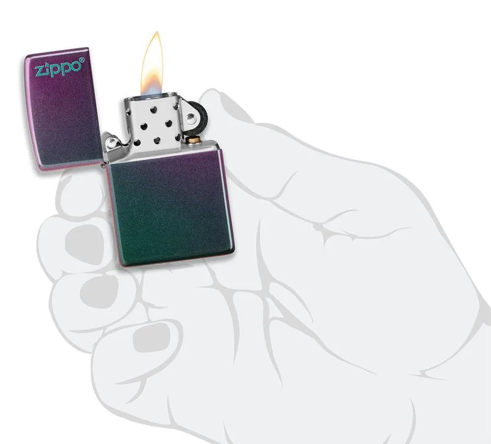 Classic Iridescent Zippo Logo