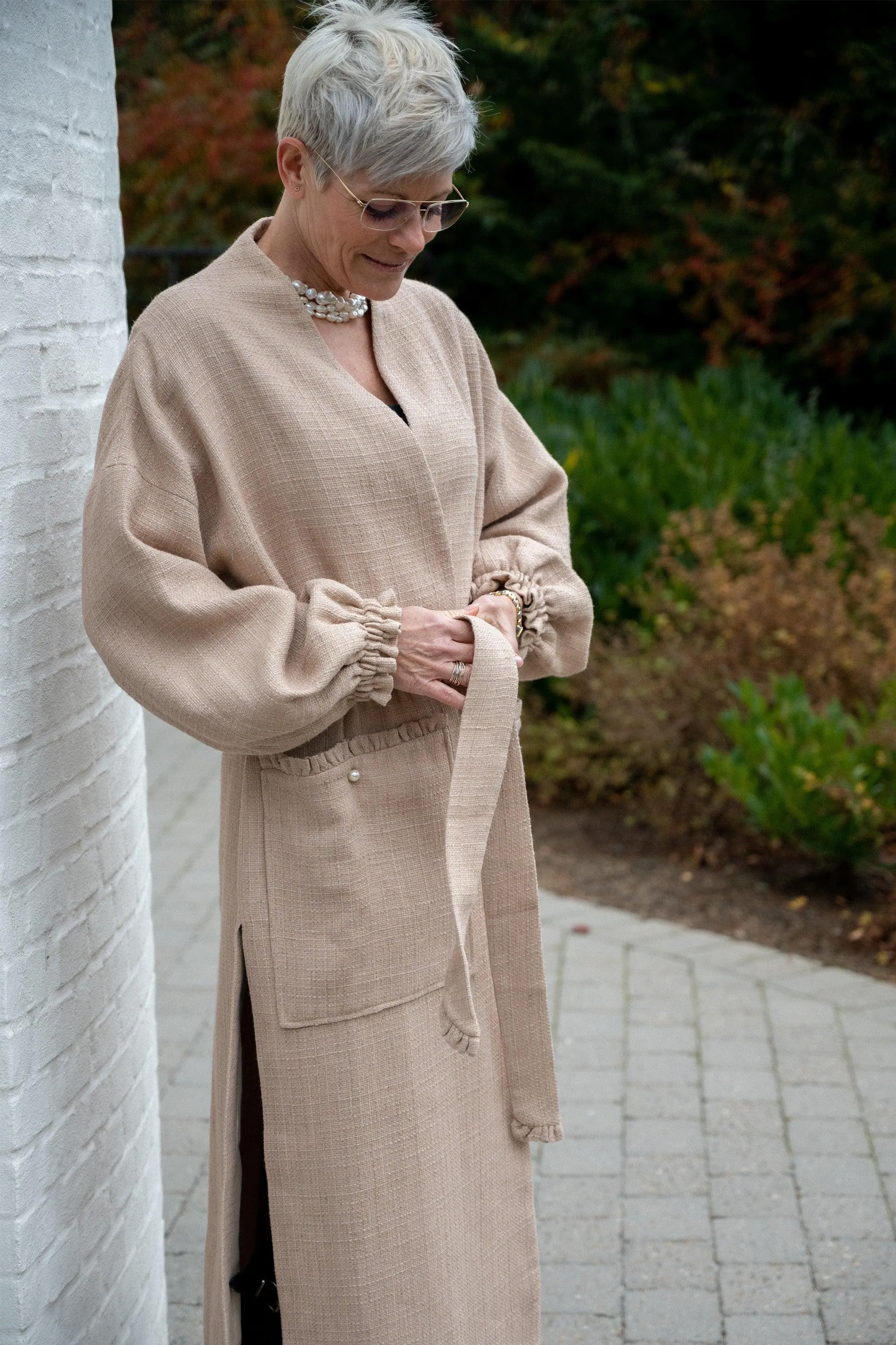 Coco Linen Lightweight Coat, 4 colors