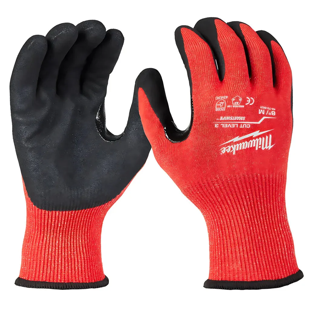 Cut Level 3 Nitrile Dipped Gloves - M