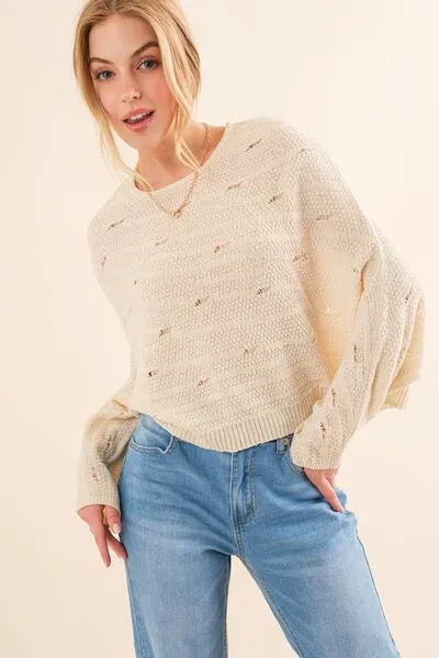 Dolman Sleeves Sweater