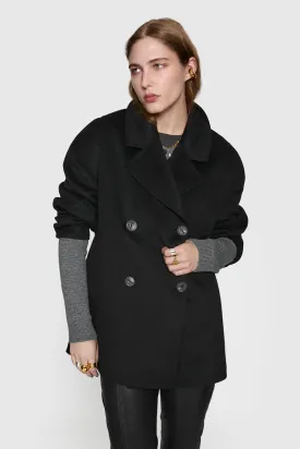 Double Face Wool Peacoat