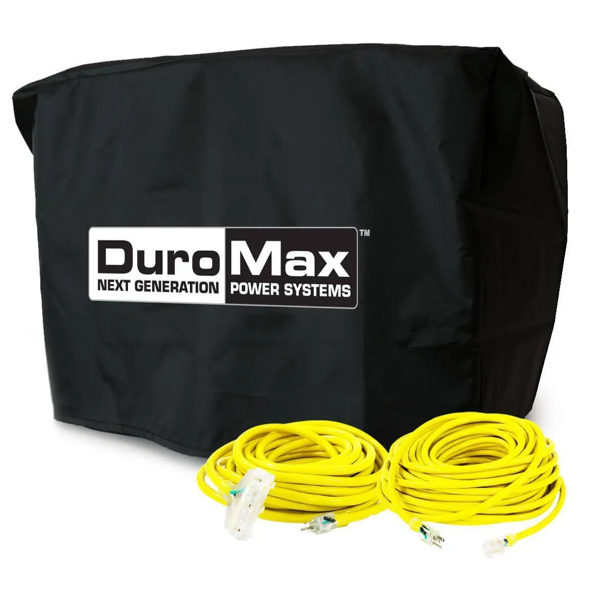 DuroMax Small Generator Cords and Cover Starter Kit (Fits 5,500 Watt Units and  Lower)