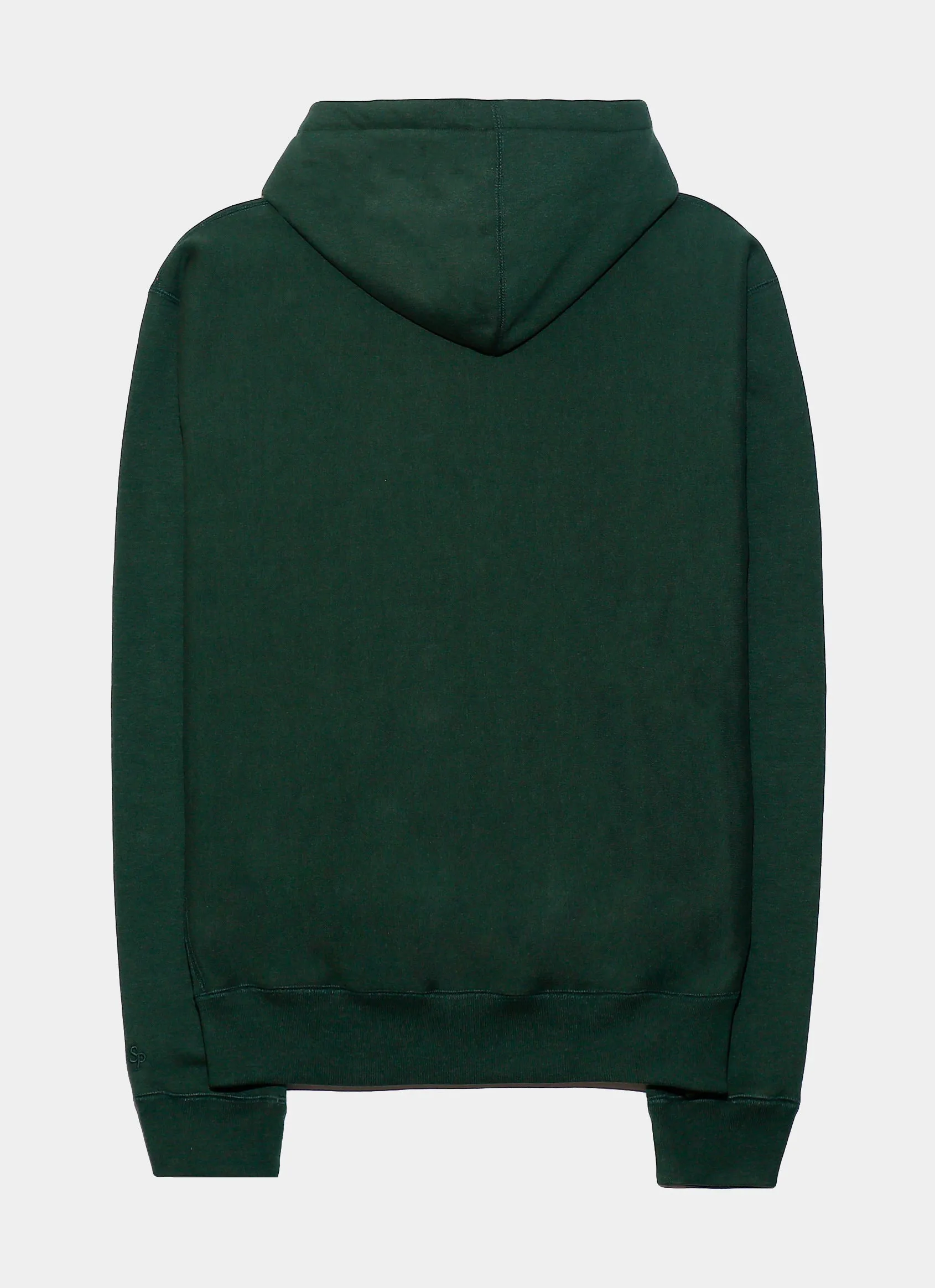 Fleece Hoodie Mens Hoodie (Pine Green)