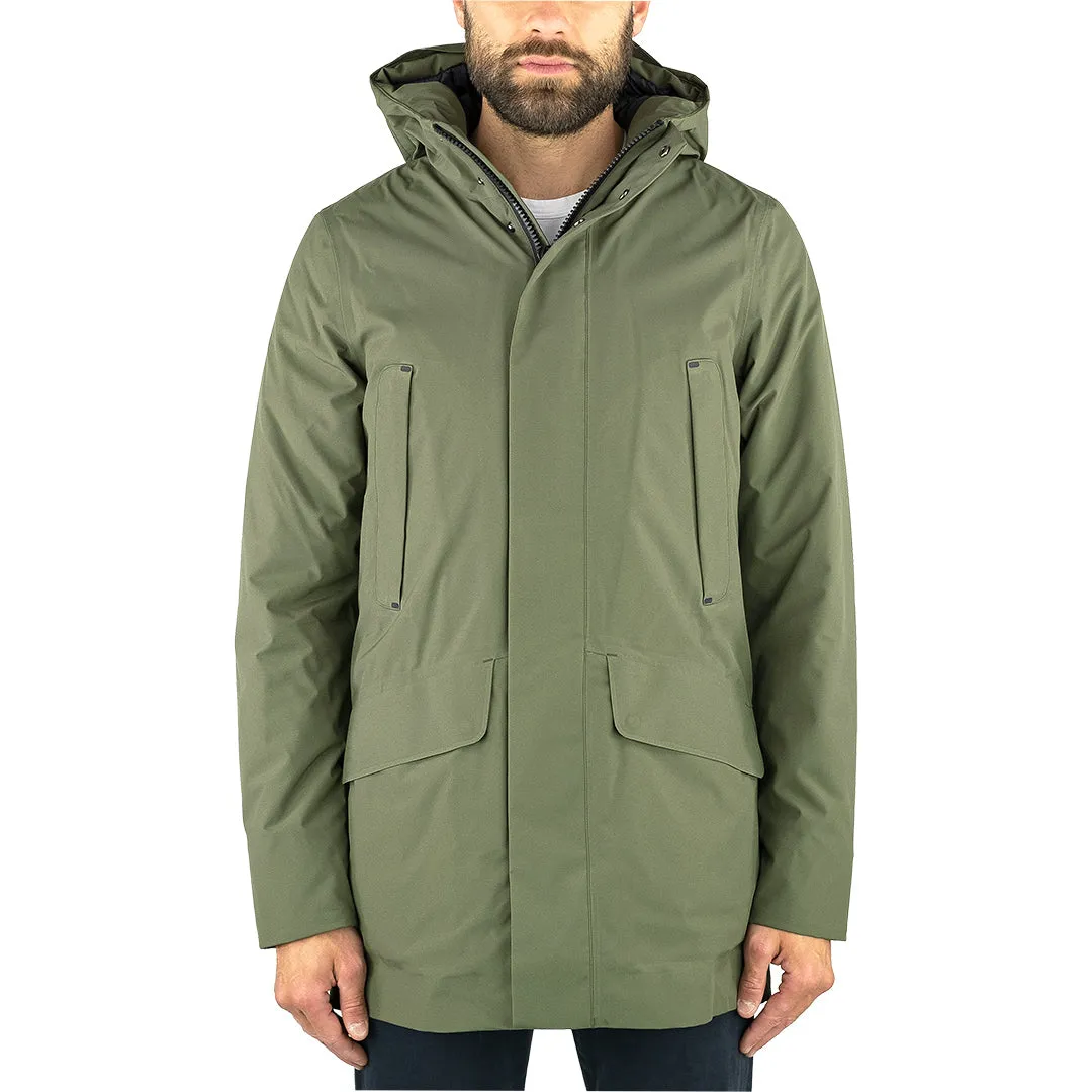 Giaccone Parka SAVE THE DUCK Yotam Grin15 Verde Militare