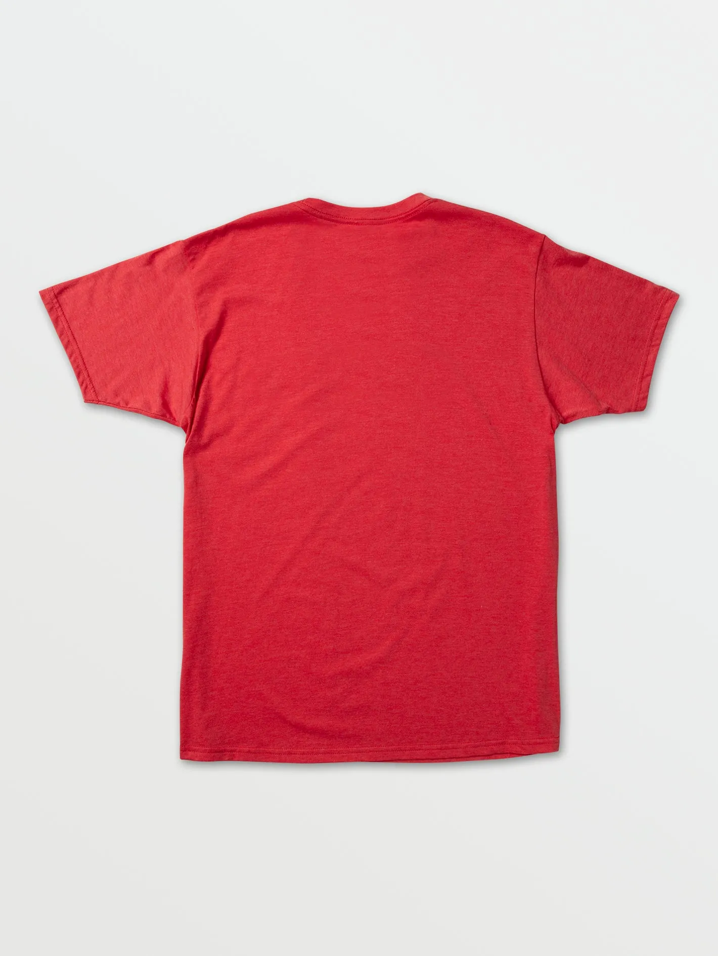 Header Short Sleeve Heather Tee - Heather Red