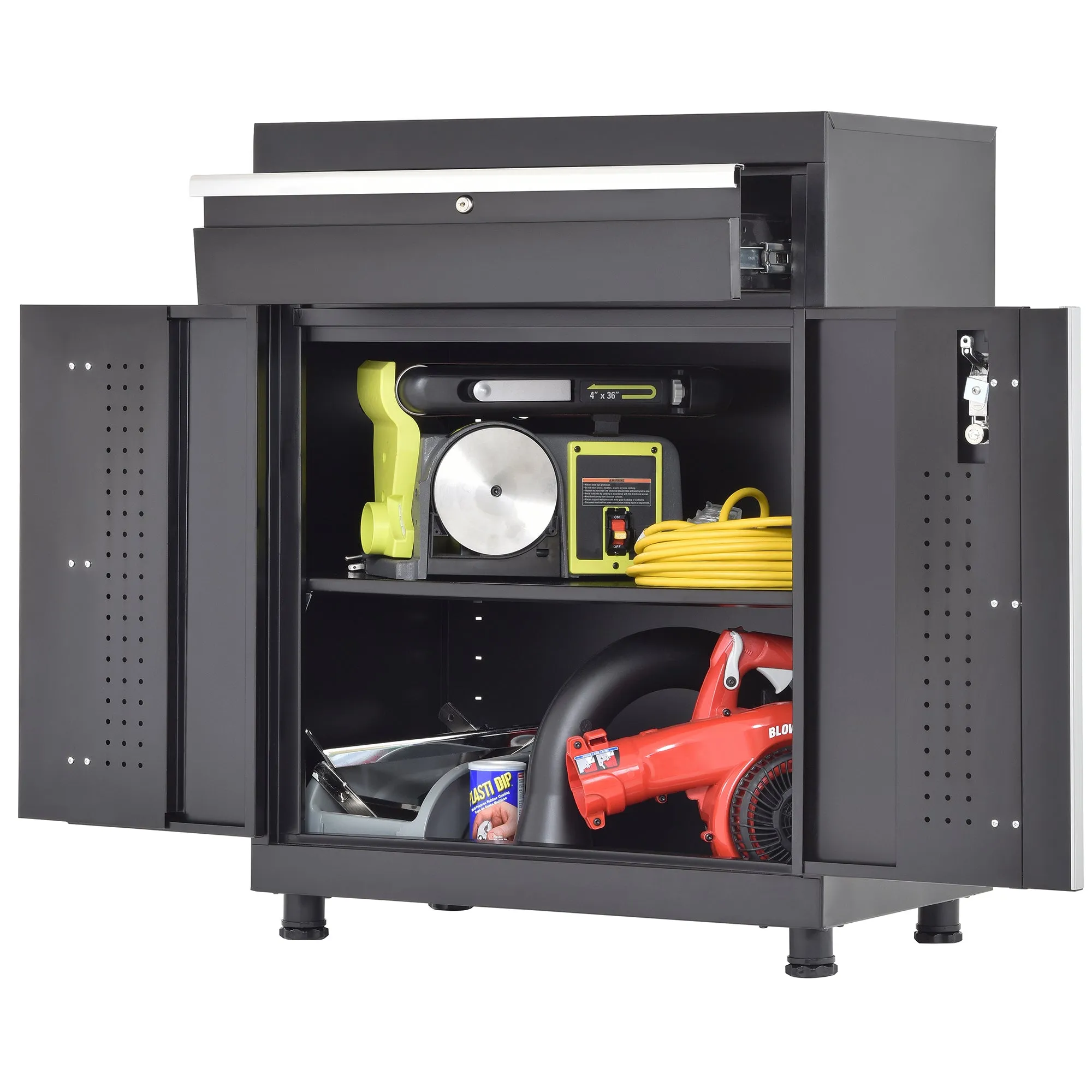 Heavy Duty Welded Steel Modular Garage Cabinets