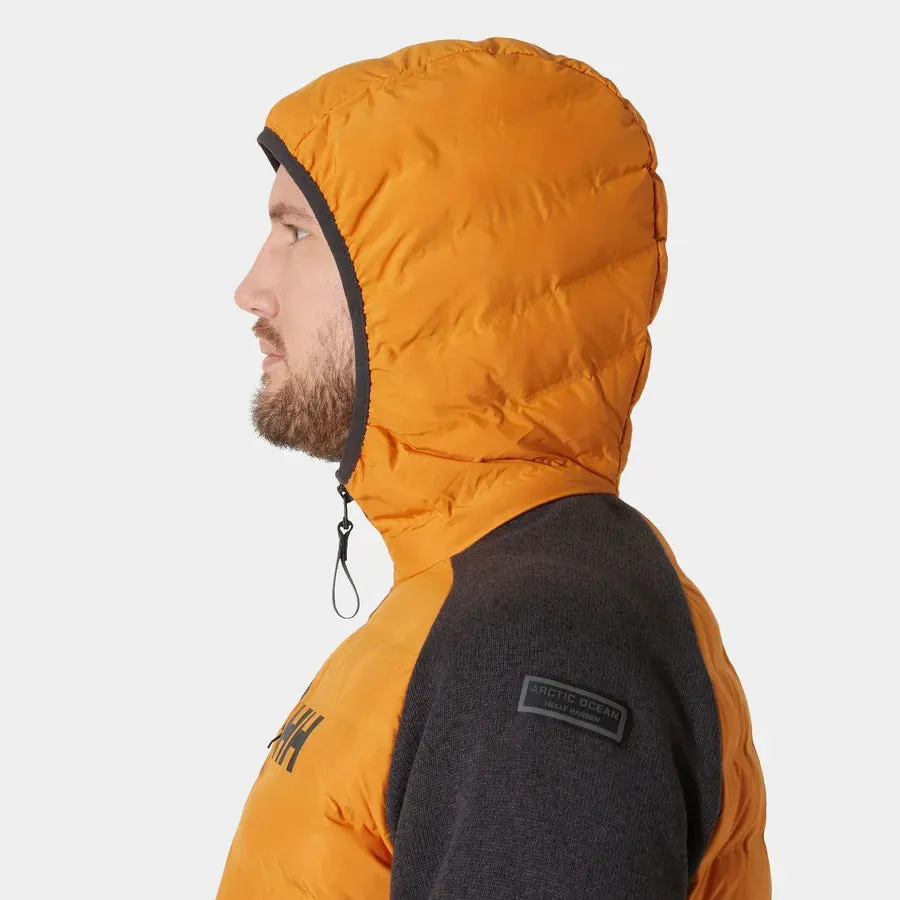 Helly Hansen Mens Arctic Ocean Hybrid Insulator Mustard