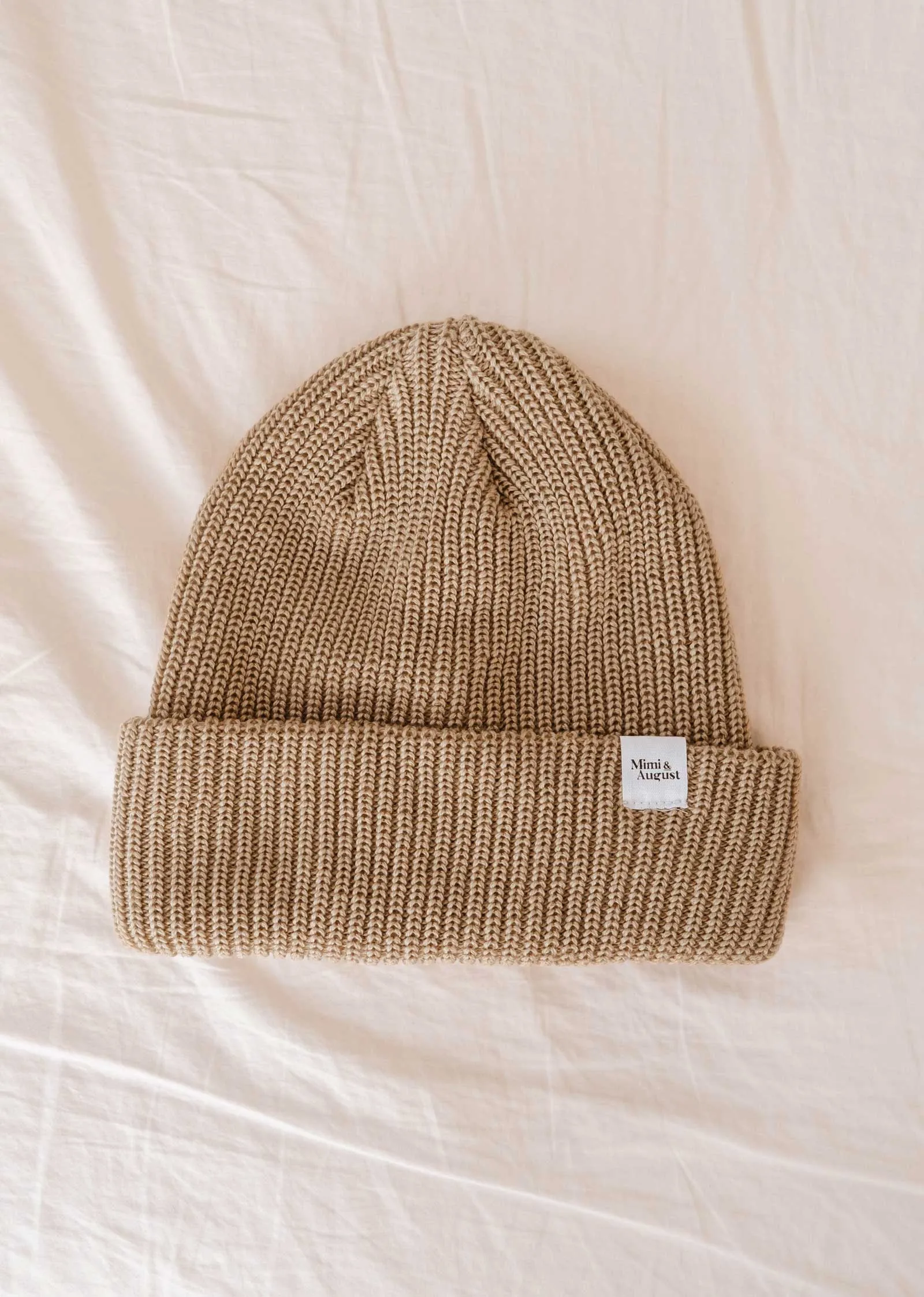 Khaki Cap Super Puff Beanie