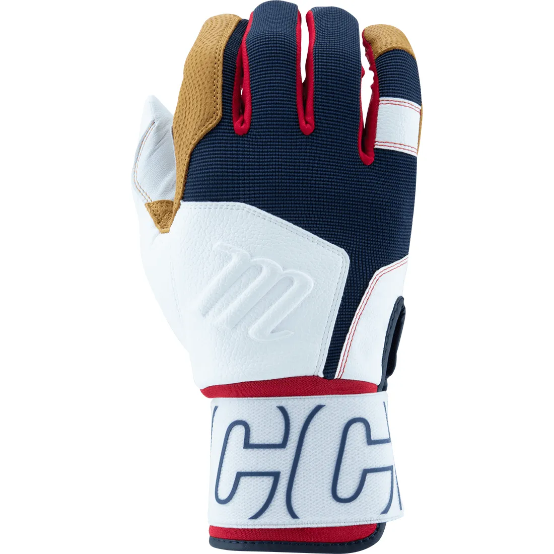 Marucci Blacksmith v2 Full Wrap Batting Gloves (Multiple Colors): MBG2BKSMFW