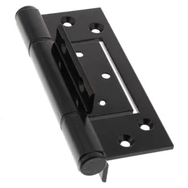 McCallum A104 Aluminium Fast-Fix 130mm Black Door Hinge