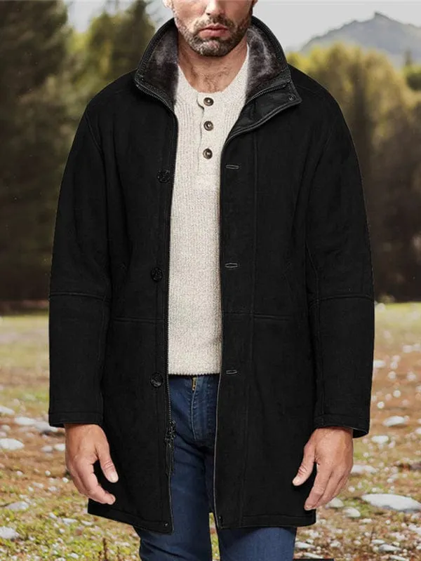 Men's Mid-Length Lightweight Woven Coat