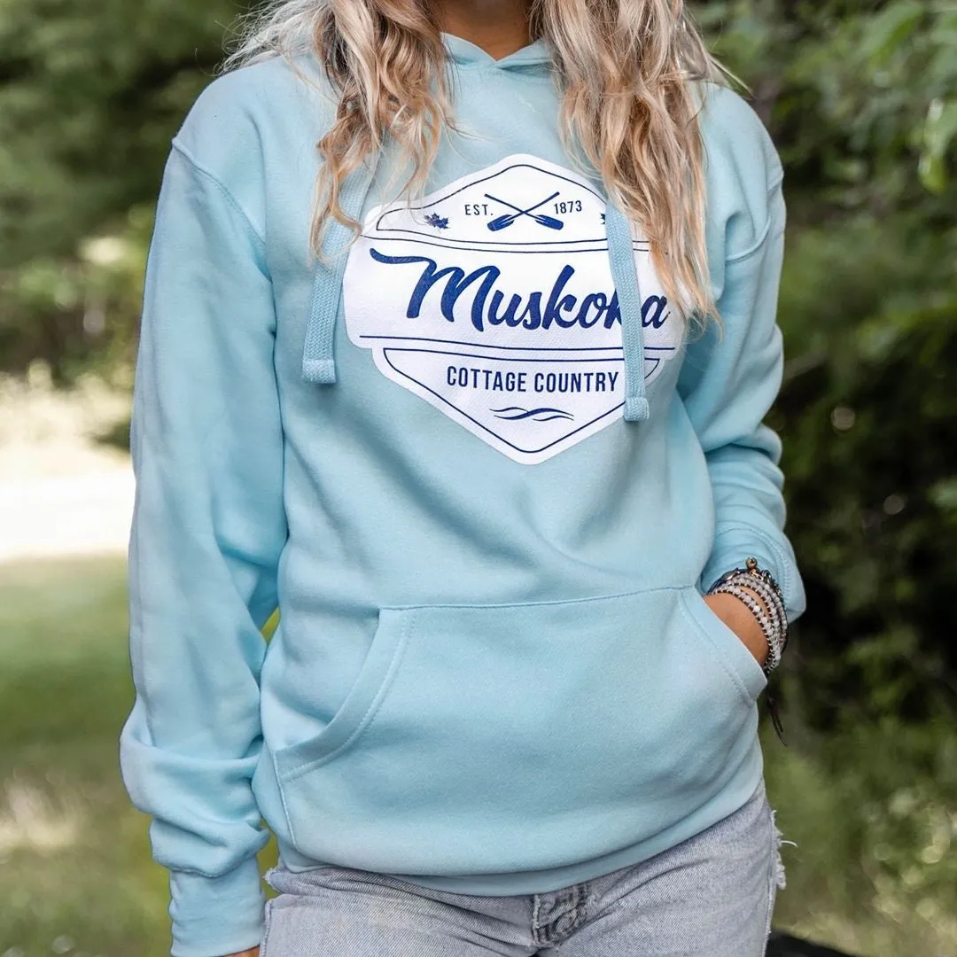 Muskoka Hoodie in Lgt. Blue