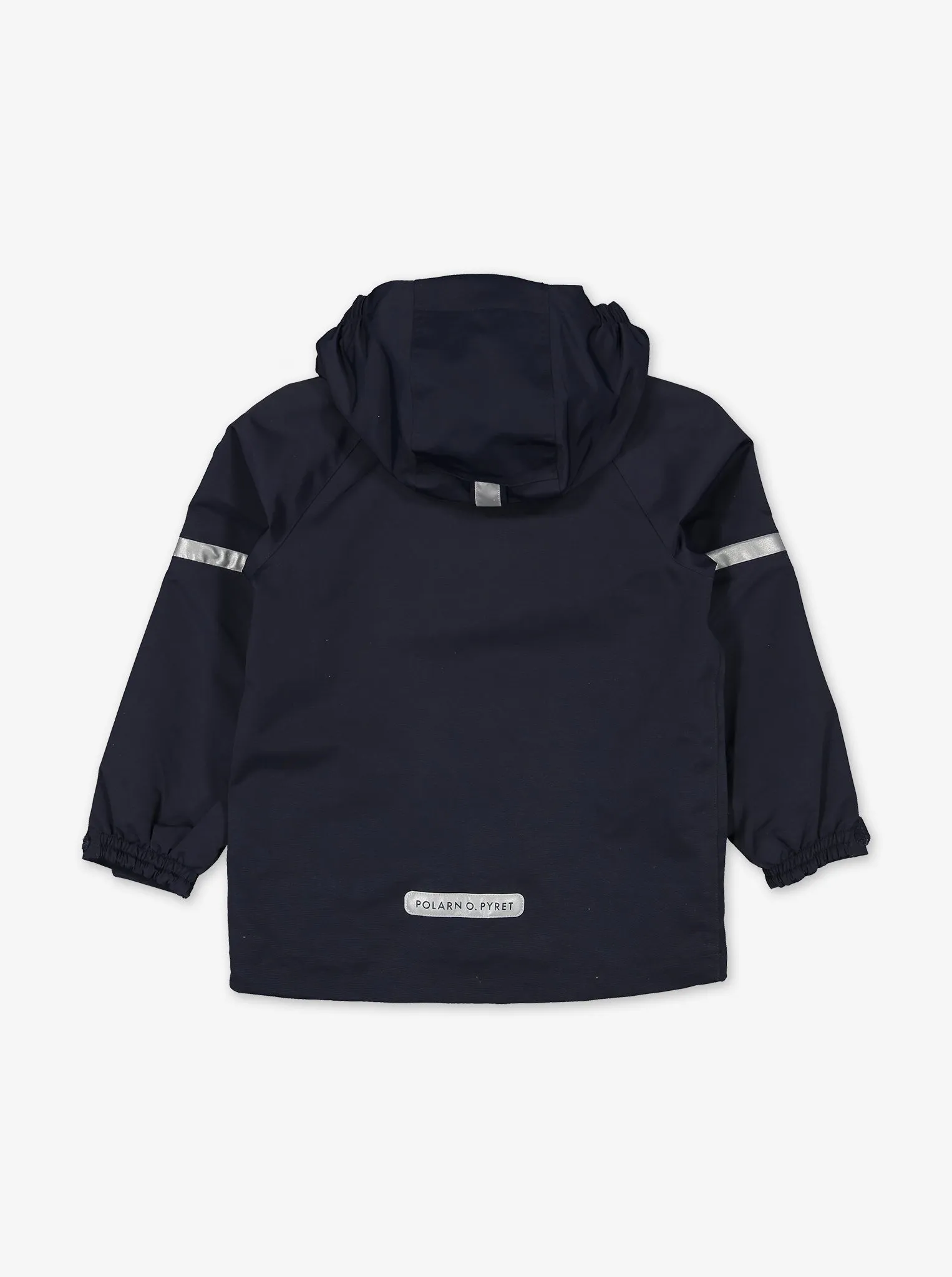 Navy Waterproof Kids School Coat