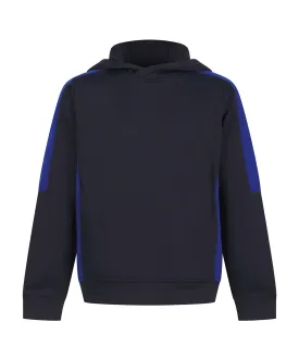 Navy/Royal - Kids contrast team hoodie