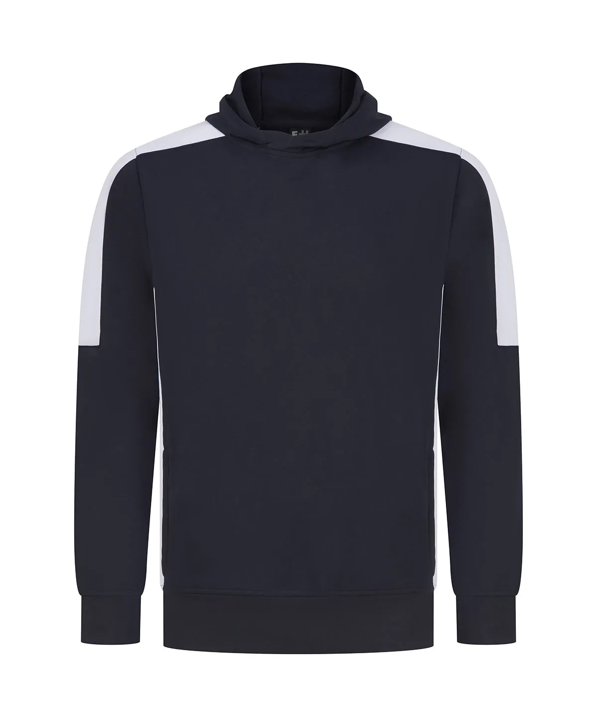 Navy/White - Contrast team hoodie