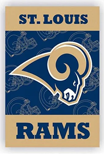 NFL Sports Fan Premium 28"x40" Double Sided Team Banner Flag