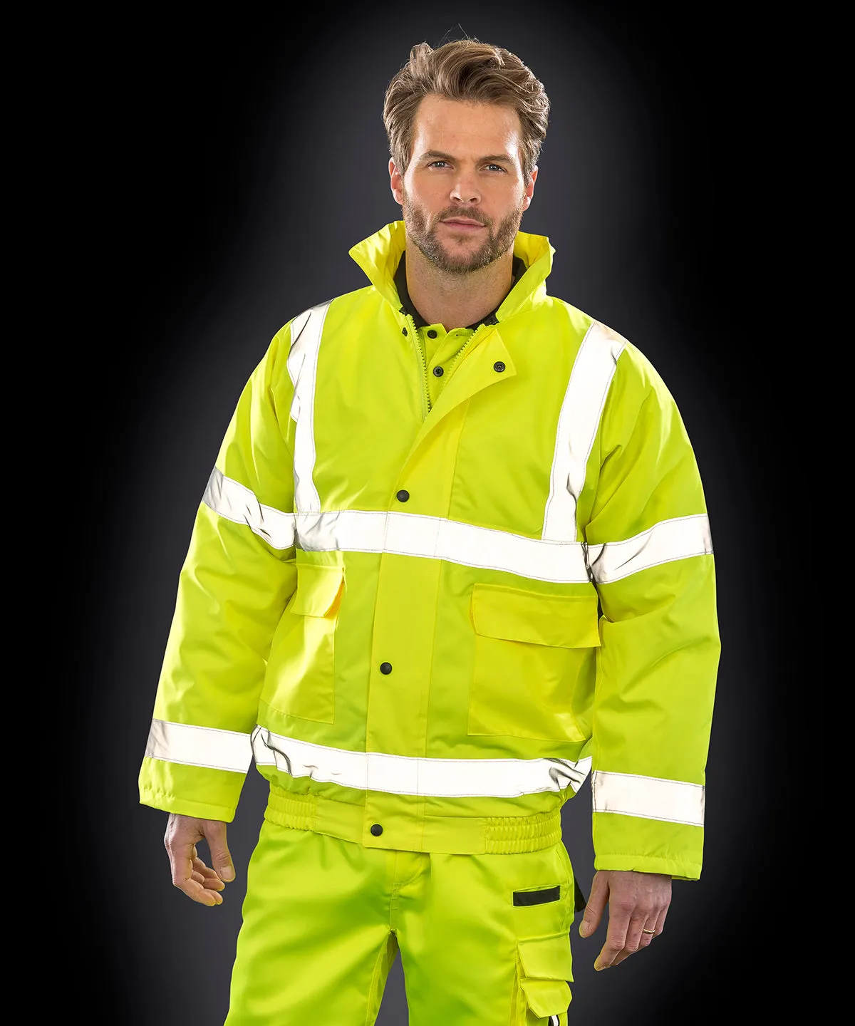 Orange - Core high-viz winter blouson