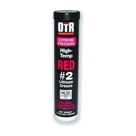 OTR Hi-Temp Red NLGI 2 Lithium Grease 14 oz 50 PACK | PTGRBRG214OZ