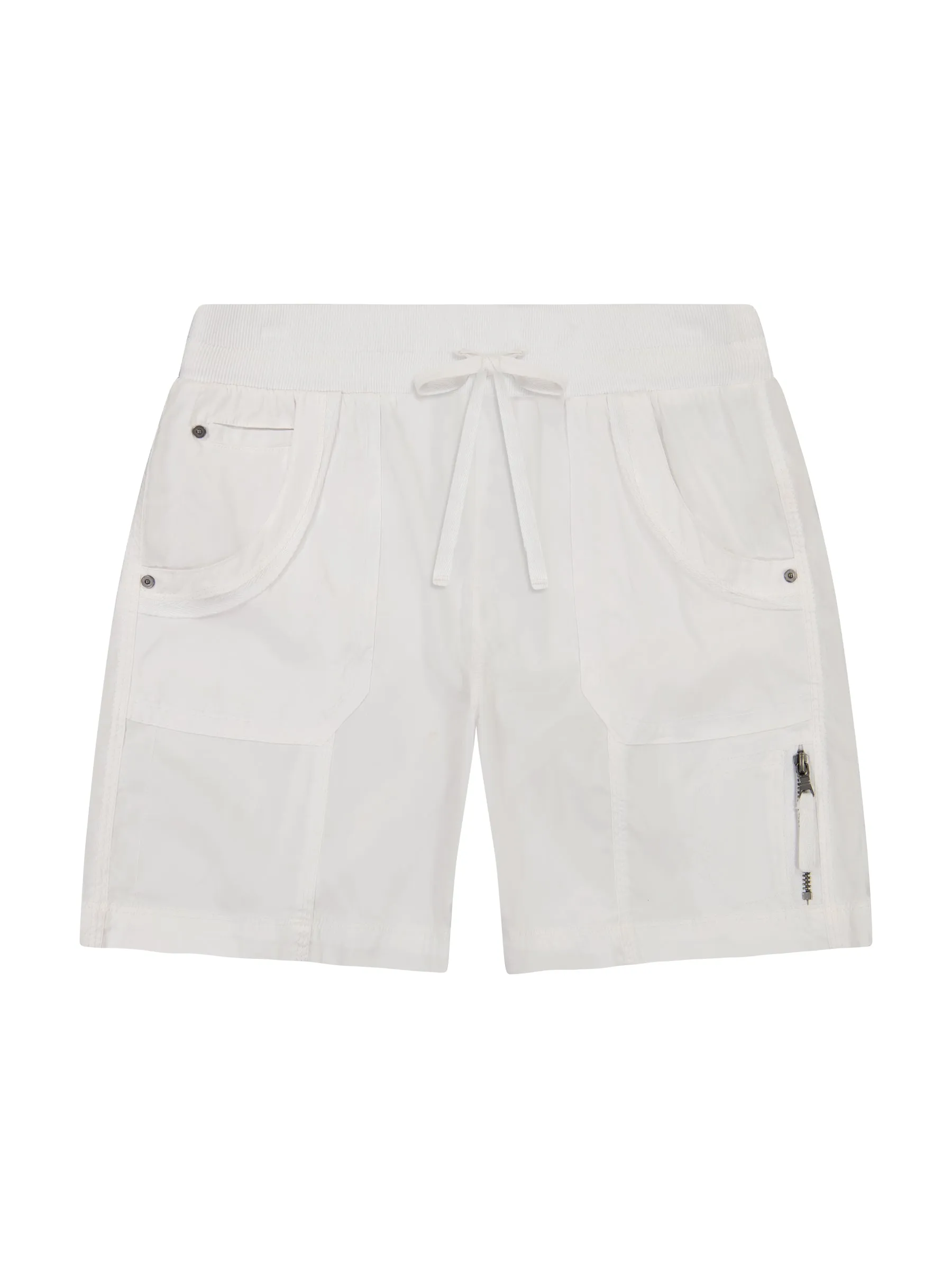 Shandi Solid Cupro Short