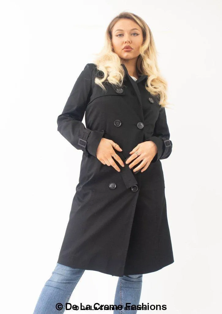 Slim Fit Lightweight Trench Coat