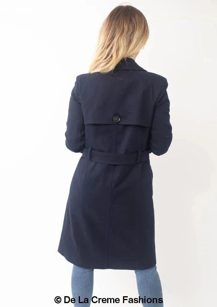 Slim Fit Lightweight Trench Coat