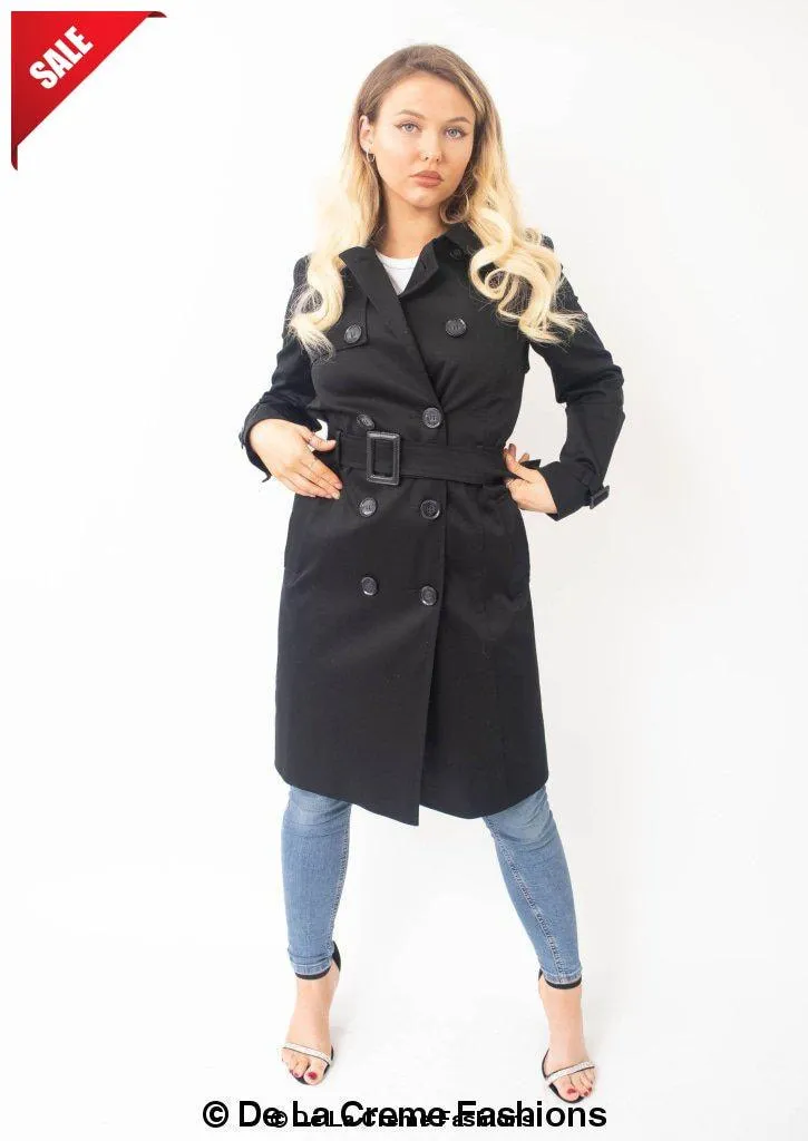 Slim Fit Lightweight Trench Coat