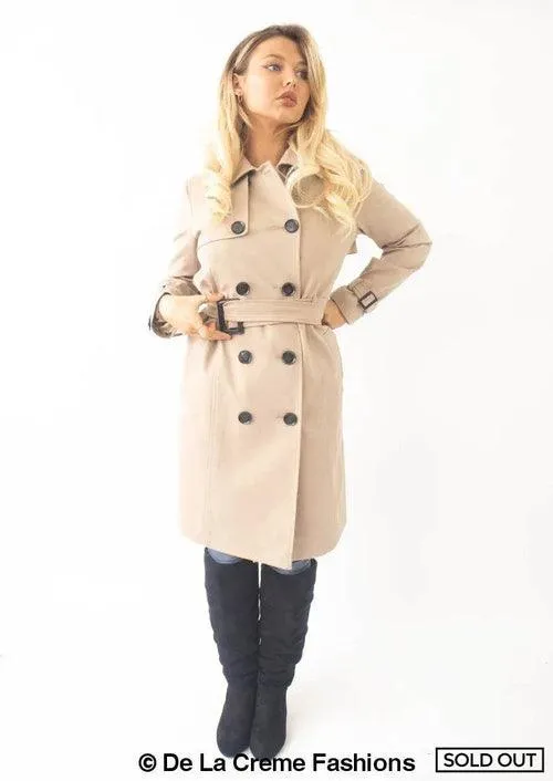 Slim Fit Lightweight Trench Coat