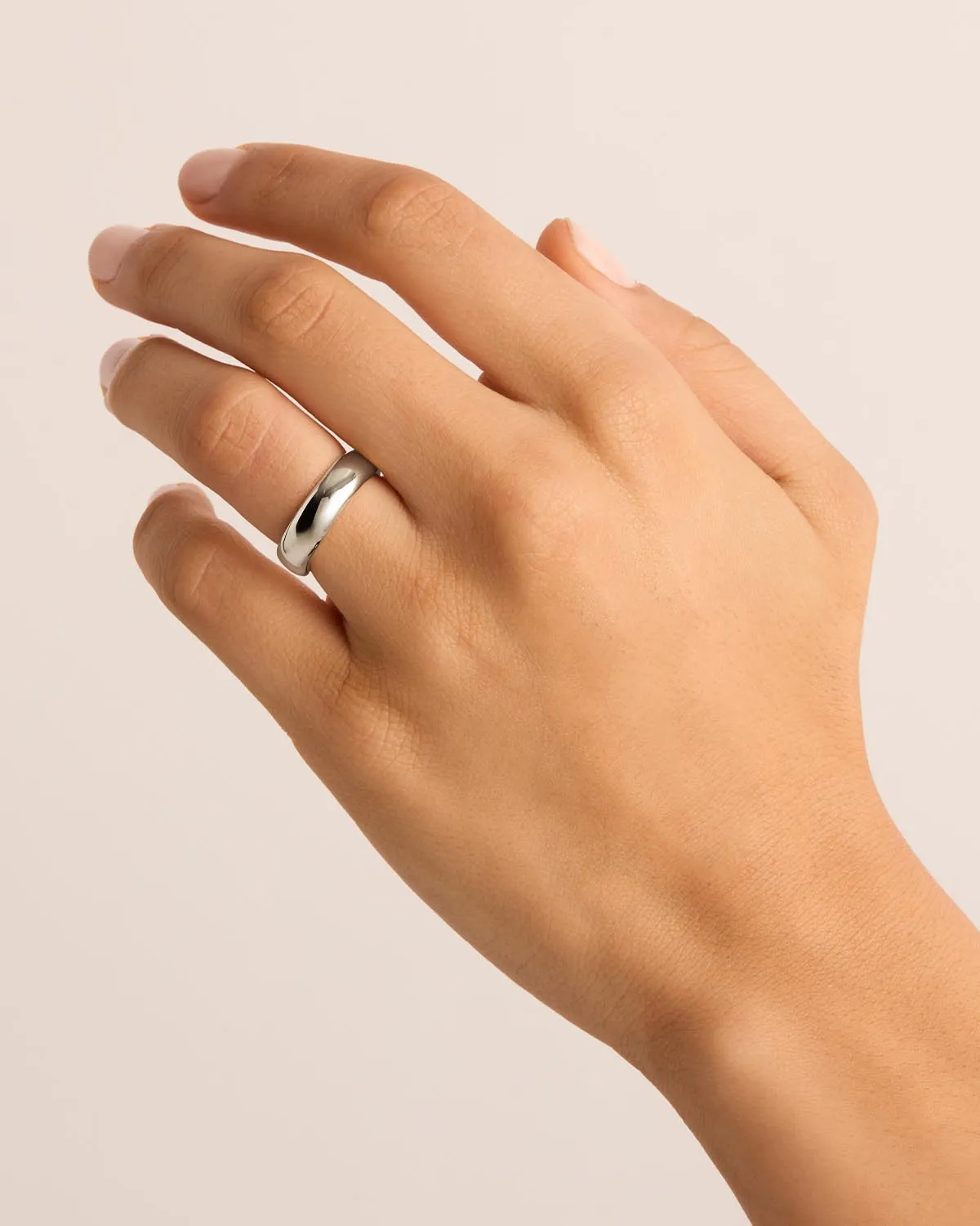 Sterling Silver Lover Bold Ring