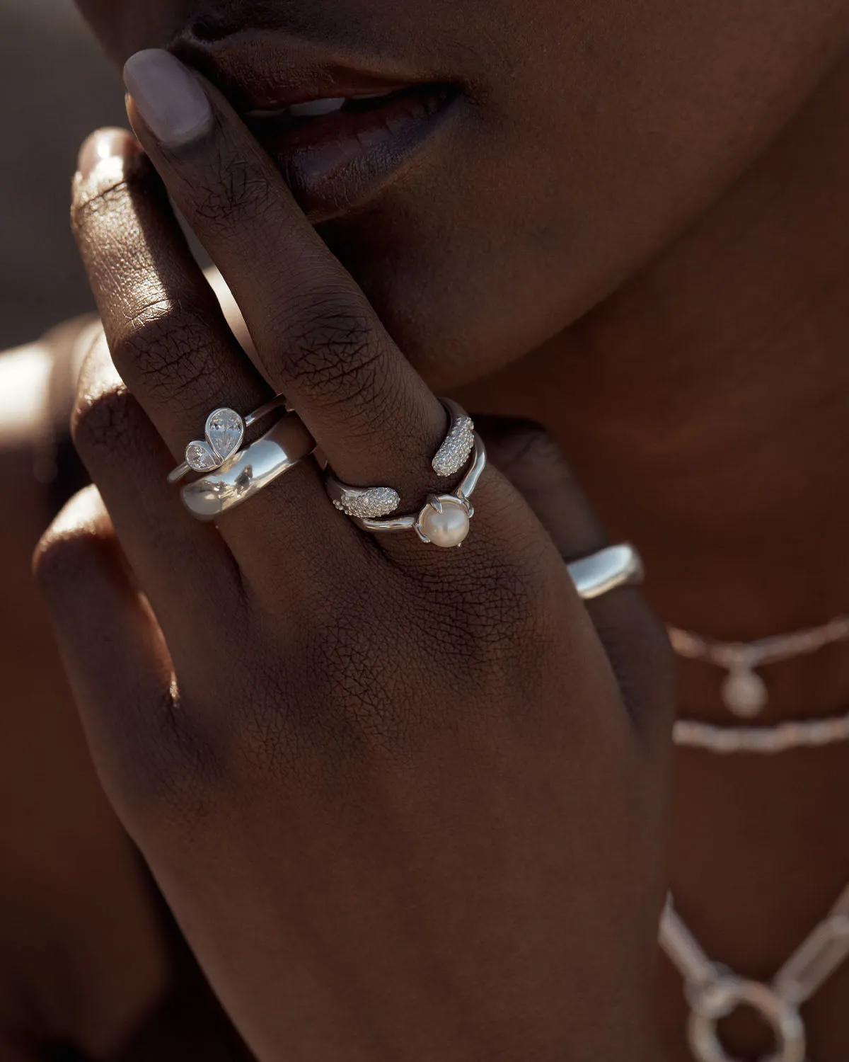 Sterling Silver Lover Bold Ring