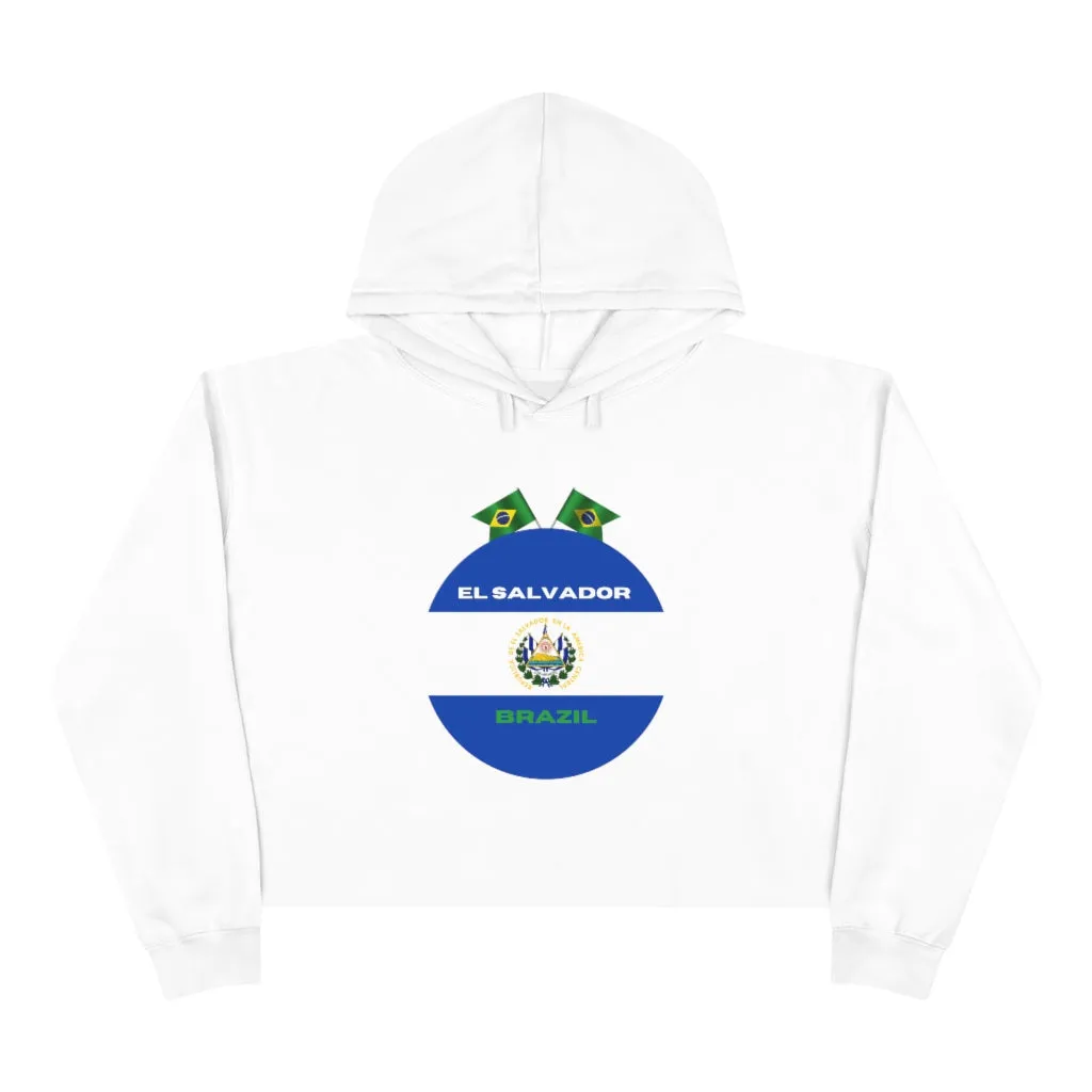 Supernova Salvi half Crop Hoodie