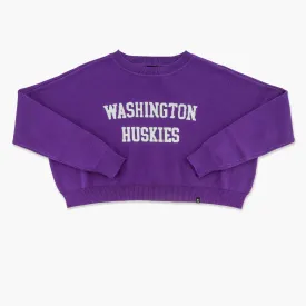 Washington Huskies Purple Ivy Knit Sweater