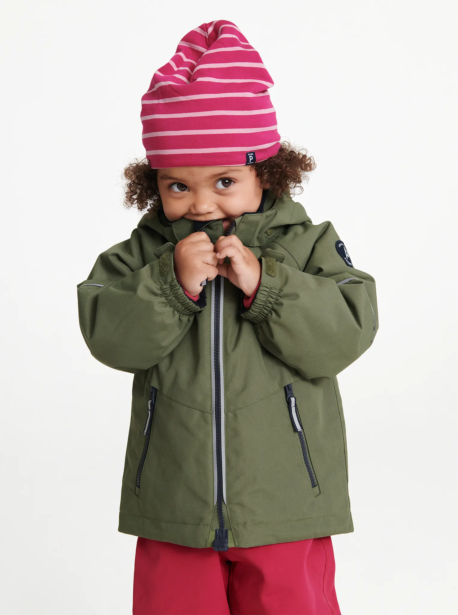 Waterproof Kids Jacket with Magnetic Zip