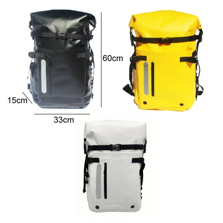 Waterproof Outdoor Diving Fins Bag Scuba Swimming Backpack(Yellow)