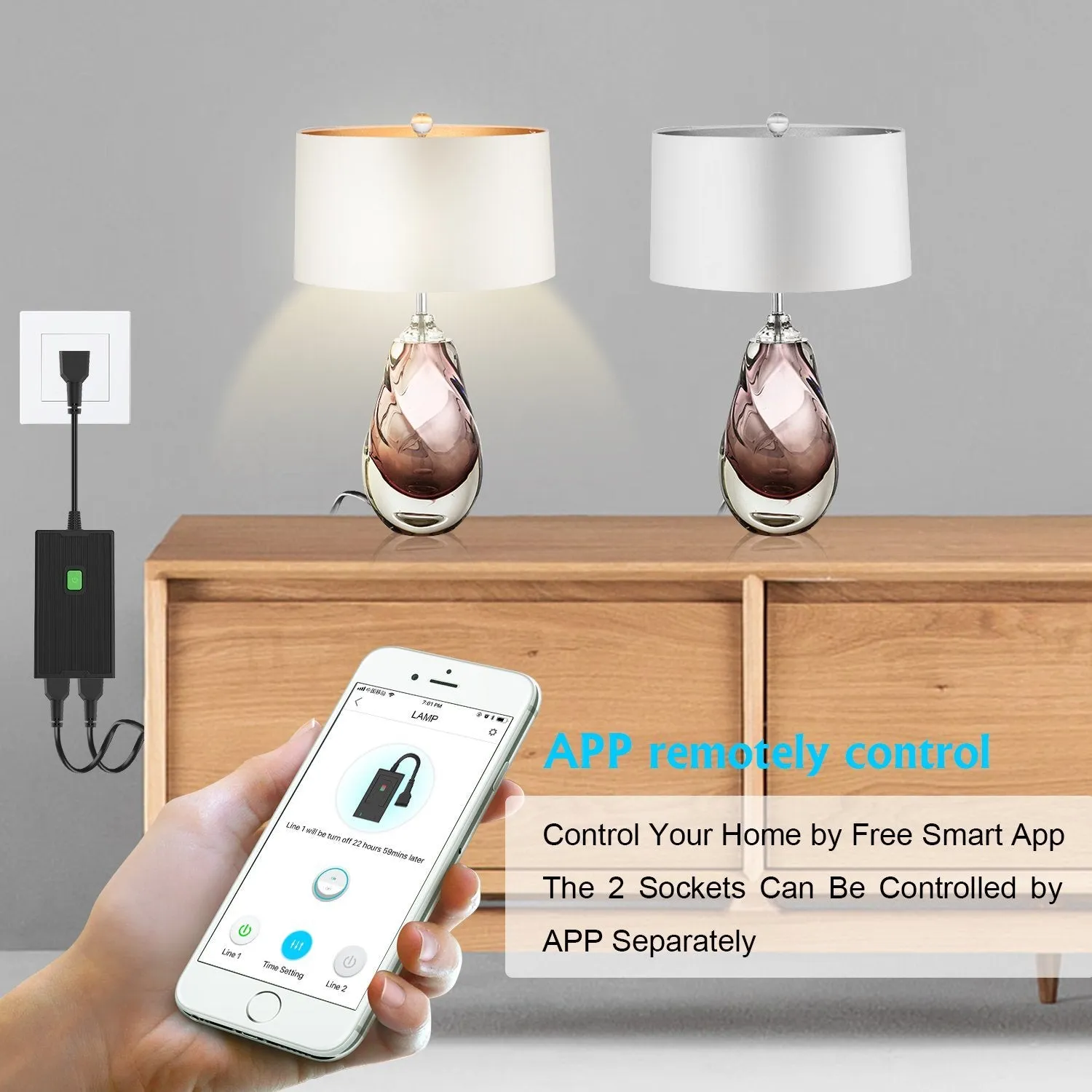 Waterproof Outdoor Wifi Smart Power Plug