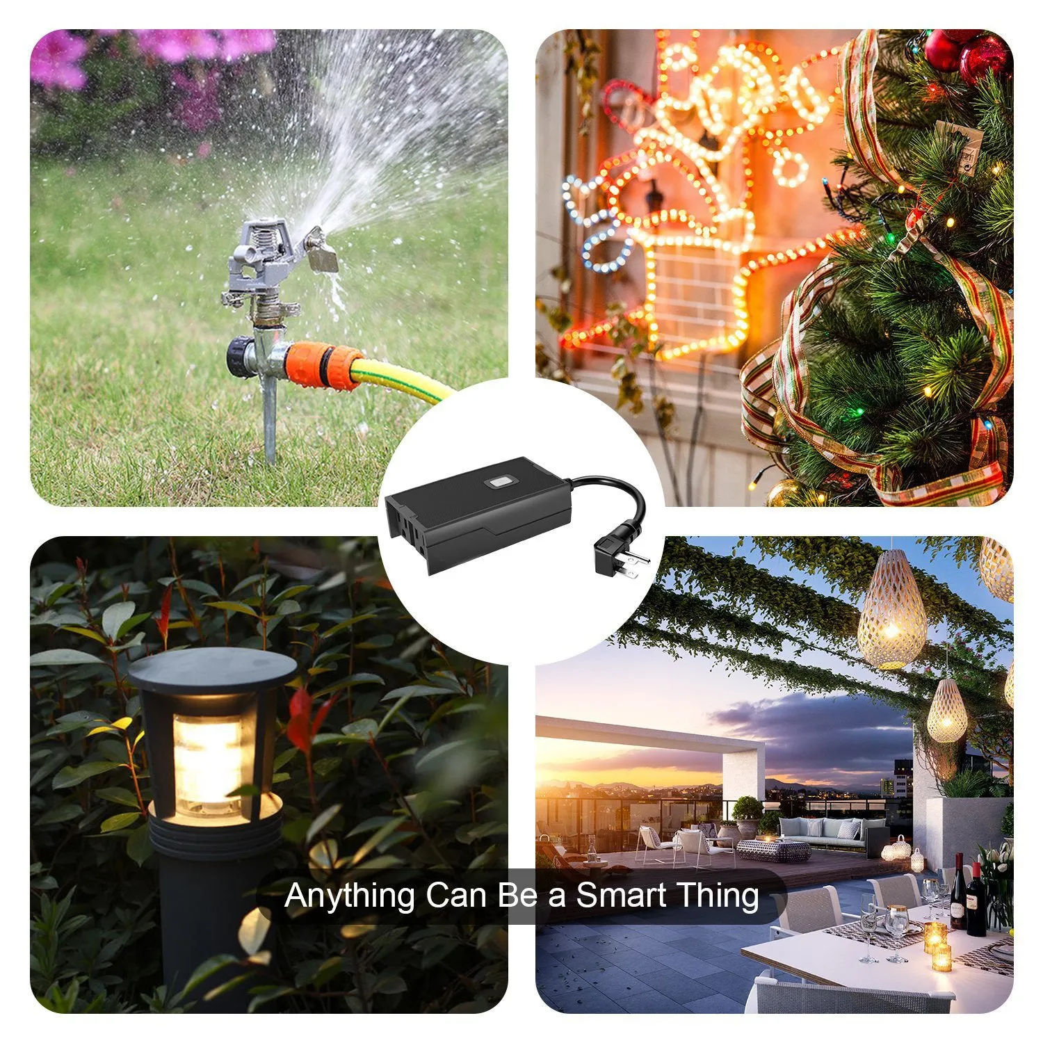 Waterproof Outdoor Wifi Smart Power Plug