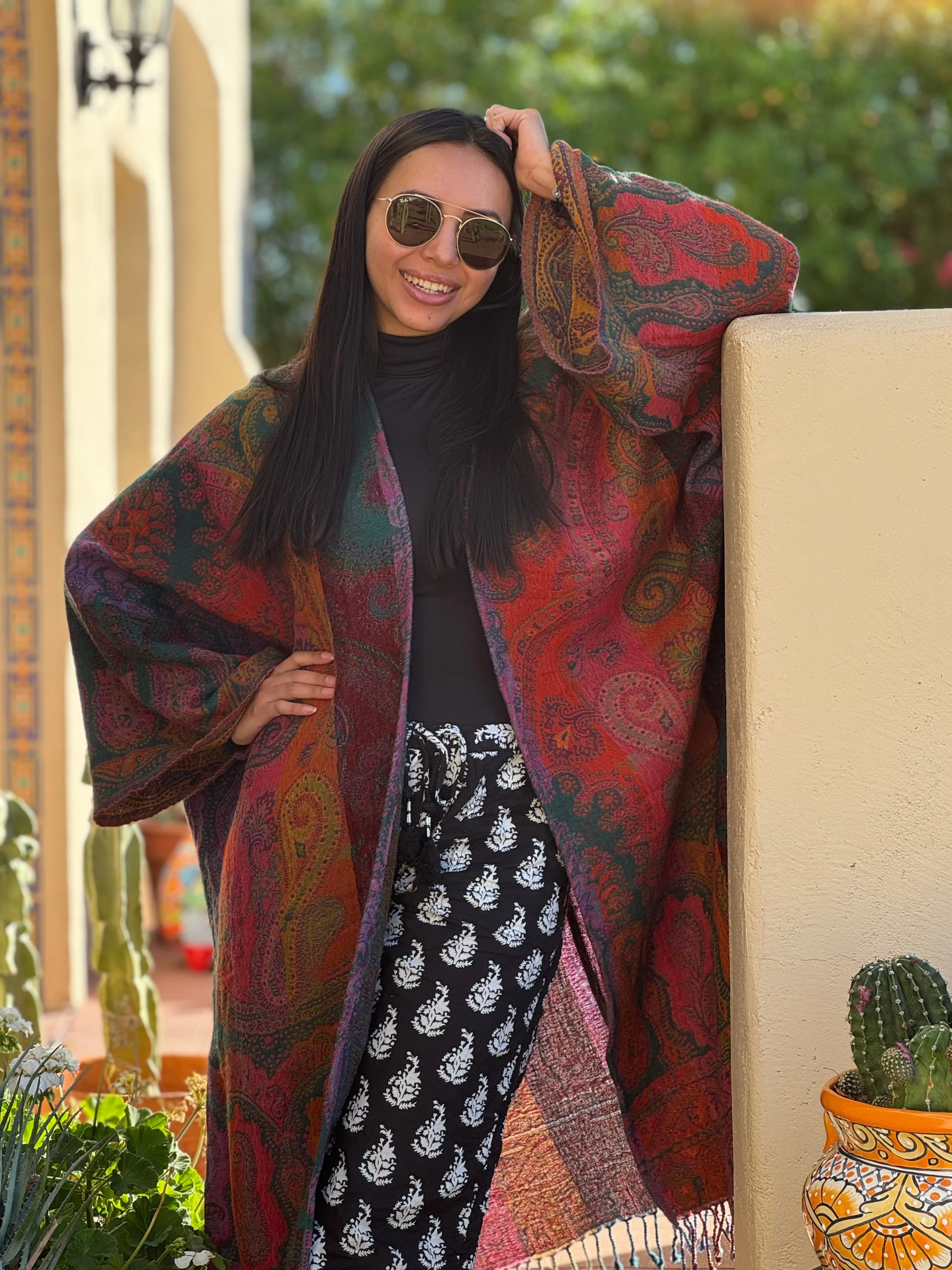 Ziro Paisely Kimono Coat one of a kind